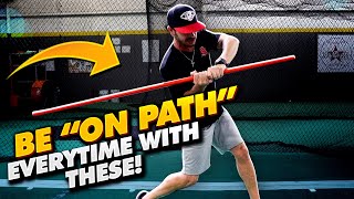 4 Baseball Hitting Drills for Proper Bat Path More Consistent Contact amp Line Drives [upl. by Fuller]