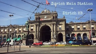 Zurich Main Station  Zürich HB [upl. by Lledniw]