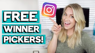 HOW TO PICK A WINNER ON INSTAGRAM GIVEAWAY Free Random Winner Picker for Comment amp Story Entries [upl. by Eima287]