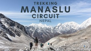 Manaslu Circuit Trek Nepal Himalaya [upl. by Nanon]