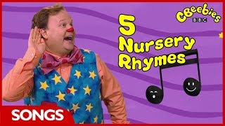 CBeebies  Mr Tumbles Nursery Rhymes  Join In [upl. by Simmie]