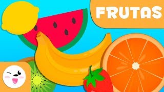 LAS FRUTAS  Vocabulario para niños [upl. by Virnelli]