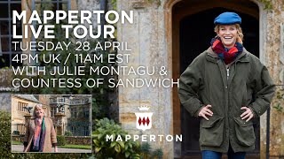 Meet the Countess of Sandwich for a tour of Mapperton House with Julie Montagu [upl. by Kinna854]