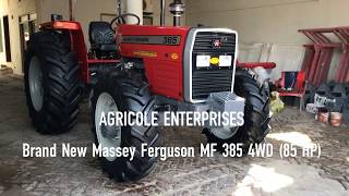 Massey Ferguson MF 385 4WD 85 Hp at AGRICOLE ENTERPRISES [upl. by Eversole559]