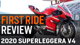 2020 Ducati Panigale V4 Superleggera First Ride Review [upl. by Boyer]