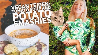 Veganizing Chrissy Teigens Cravings 2 Recipes [upl. by Dorsman389]