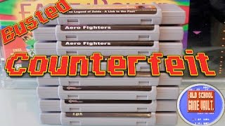 How to Spot Fake SNES Games amp Bootleg Super Nintendo Cartridges [upl. by Brainard889]