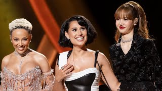 Oscars Lisa Doja Cat and RAYE Perform Iconic James Bond Theme Songs [upl. by Eiramnna]