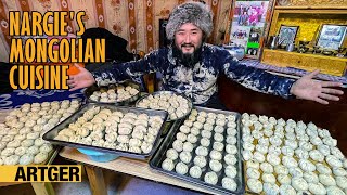 Nargies Mongolian Cuisine Boatloads of BUUZ Dumplings for the Lunar New Year [upl. by Esyahc]