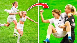 CRAZIEST Goal Celebrations In Women’s Football [upl. by Ylra]