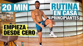 Cardio Para Principiantes 20 MIN Ejercicios Básicos En Casa [upl. by Xonel856]