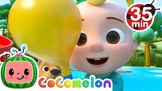 Balloon Race Song  More Nursery Rhymes amp Kids Songs  CoComelon [upl. by Anurb]