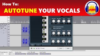 How To Autotune Your Voice amp Vocals in Audacity [upl. by Neret685]