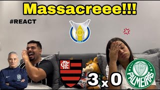 REACT REAÇÕES FLAMENGO x PALMEIRAS [upl. by Anatol]