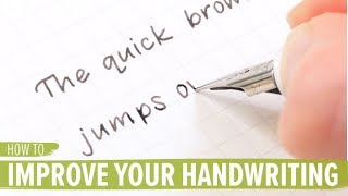 How to Improve Your Handwriting [upl. by Ahdar695]