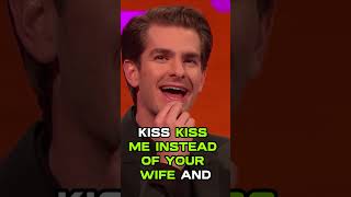 Andrew Garfield amp Ryan Reynolds Kiss At Oscar [upl. by Magulac]