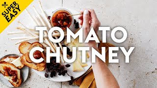 Easy tomato chutney recipe  delicious Australia [upl. by Acilef]