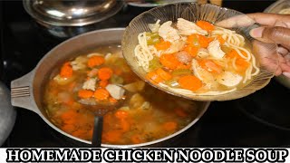 HOW TO MAKE CAMPBELLS CHICKEN NOODLE SOUP AT HOME [upl. by Anallese]