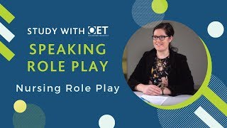 OET Speaking Role Play  Nursing FULL SUBTEST [upl. by Hijoung604]