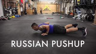 RUSSIAN PUSHUP [upl. by Gaynor]