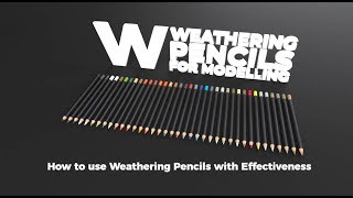 Weathering pencils from AKINTERACTIVE [upl. by Samohtnhoj]