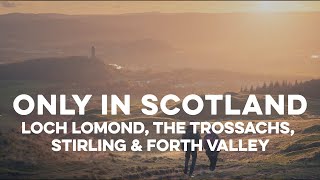 Only in Scotland  Loch Lomond The Trossachs Stirling amp Forth Valley [upl. by Art]