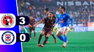 TIJUANA GOLEA 3  0 A CRUZ AZUL POR LOS CUARTOS DE FINAL IDA LIGA MX 2024  REY DEPORTIVO [upl. by Admana]