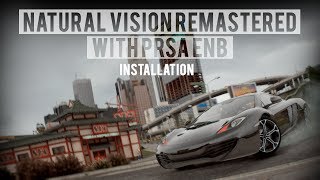 GTA 5  NaturalVision ✪ Remastered with PRSA ENB Installation Tutorial Class  Tutorial Video [upl. by Clark]