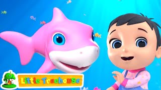 Baby Shark Song  Baby Shark Doo Doo Doo  Nursery Rhymes amp Music for Babies by Little Treehouse [upl. by Zilevi]