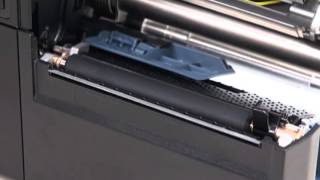 CL4NX Printer  How to Replace Platen Roller [upl. by Ellevehc]