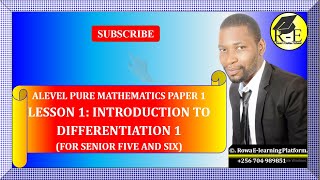 1Introduction To Differentiation Alevel Math [upl. by Ruyle]