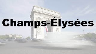 How to Say Champs Élysées CORRECTLY amp WHY French Pronunciation [upl. by Yeffej]