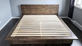 DIY 5 Minutes Bed Frame [upl. by Yerak]