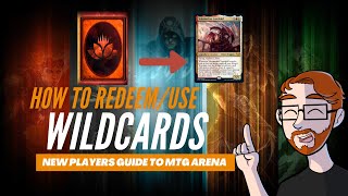 How To Use and Get Wildcards MTG Arena [upl. by Noakes883]