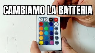 COME CAMBIARE LA BATTERIA [upl. by Meeker100]