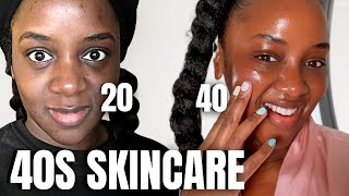 Black Skincare Over 40 EVERYTHING You Need Beginner thru Advanced [upl. by Lisle136]