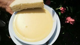 HOW TO MAKE AUTHENTIC JAMAICAN CORNMEAL PORRIDGE With Coconut Milk [upl. by Revned260]