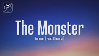 Eminem  The Monster Lyrics ft Rihanna [upl. by Hands]