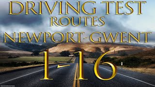 Driving Test Routes Newport Gwent 1 [upl. by Nowujalo87]