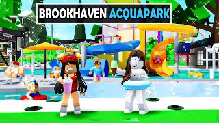 HO APERTO UN ACQUAPARK SU BROOKHAVEN ROBLOX [upl. by Lan219]