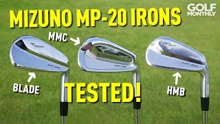 SENSATIONAL Mizuno MP20 Irons Review  Golf Monthly [upl. by Ised]