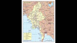 map of Myanmar [upl. by Sinai]