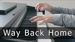 Shaun 숀  Way Back Home Piano Cover by Riyandi Kusuma [upl. by Ahtoelc]