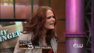 Jerry Springer 2020  NAKED PEEK  A  BOO PART 4 [upl. by Emilio289]