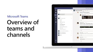 How to use teams and channels in Microsoft Teams [upl. by Weatherby]