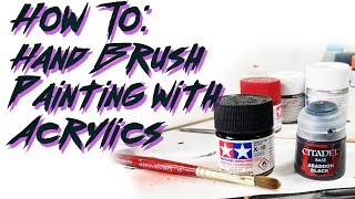 HOW TO Brush Painting Basics [upl. by Ozzie]