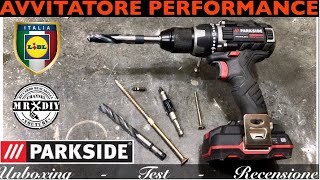 PERFETTO Nuovo Avvitatore Parkside performance 60 Nm PABSP 20Li C2 Lidl  Brushless Recensione [upl. by Nazus144]