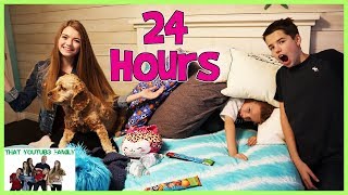 24 HOURS iN AUDREYS ROOM  That YouTub3 Family [upl. by Adnohrahs622]