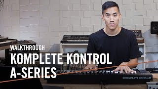 Andrew Huang explores the KOMPLETE KONTROL ASeries  Native Instruments [upl. by Kiefer]