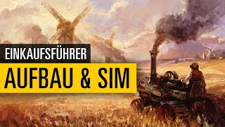 Einkaufsführer Aufbau und Simulation  Die derzeit 10 besten Wirtschaftsspiele [upl. by Sylirama]